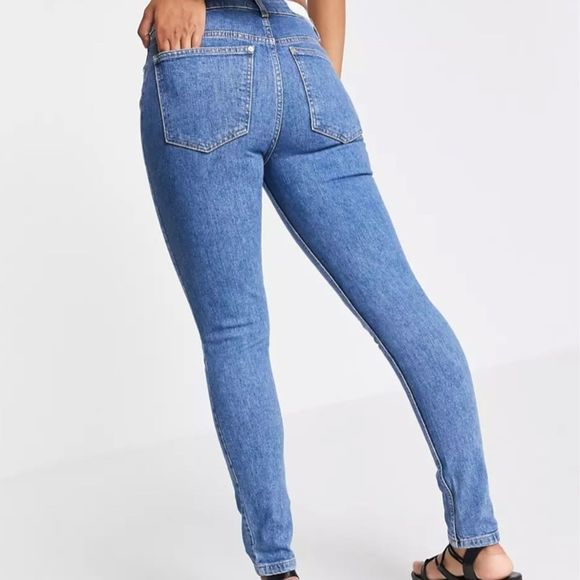 🆕 Bolongaro Trevor: Dakota: Mid Rise Skinny Jeans - Picture 9 of 15